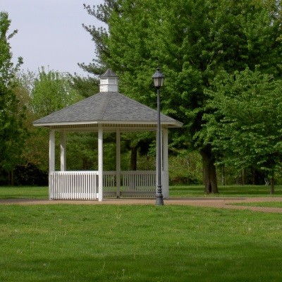 Gazebo in a park